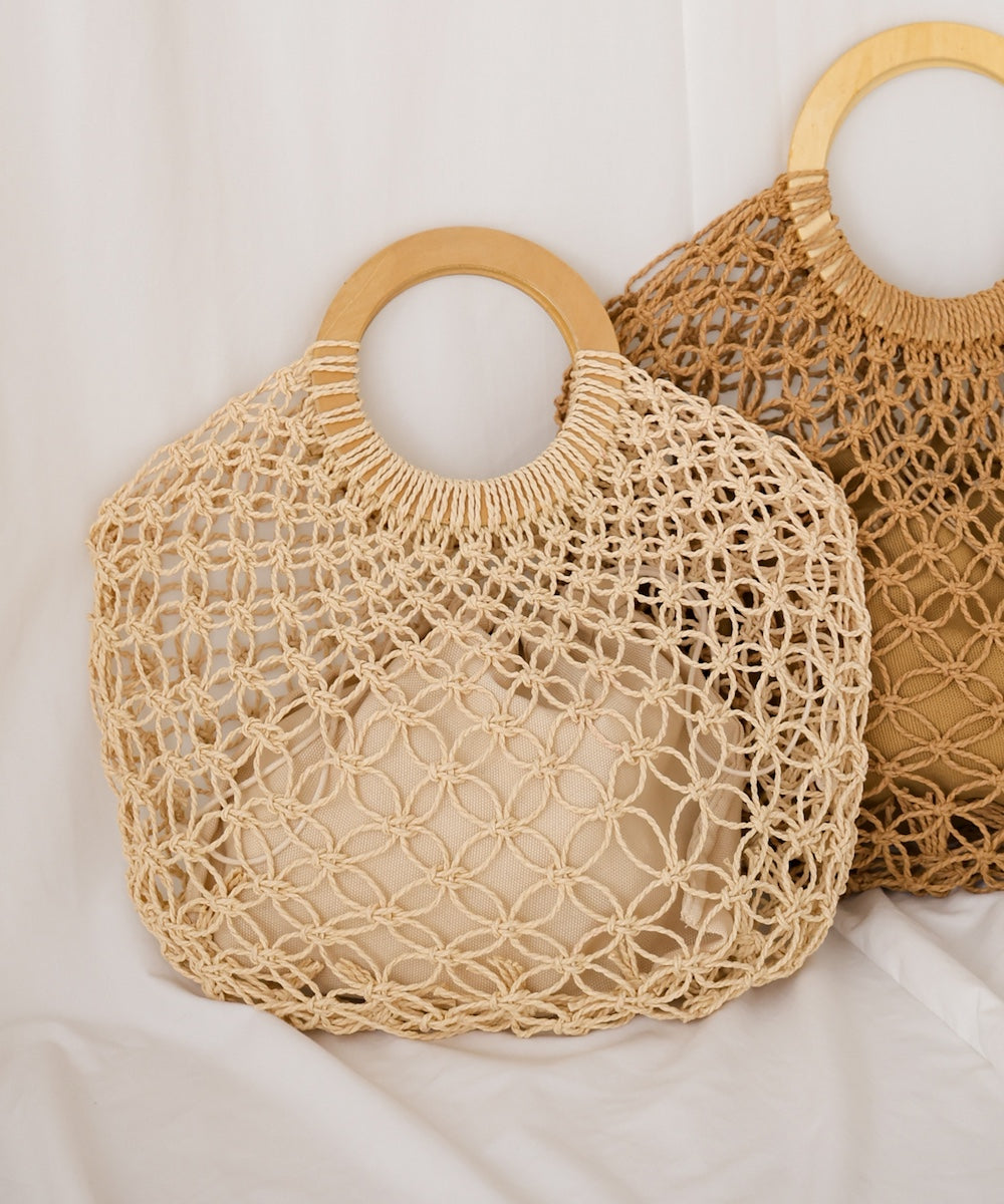 paper bag with pouch
