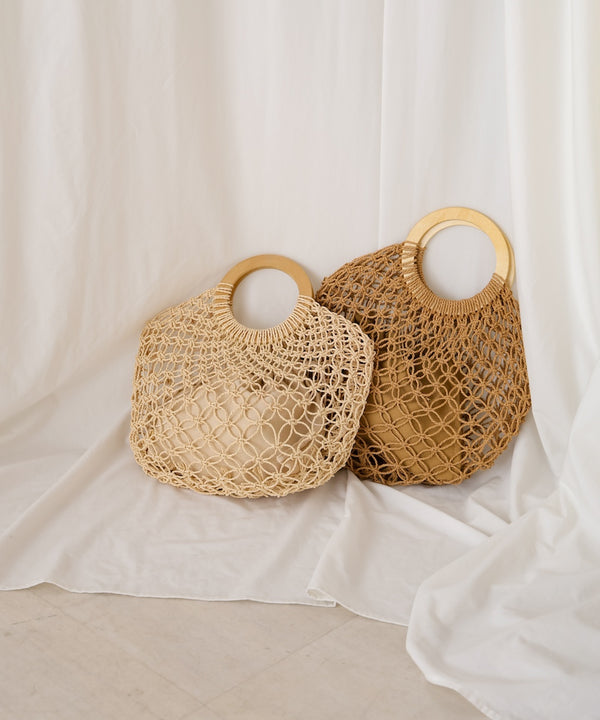paper bag with pouch