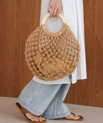 paper bag with pouch