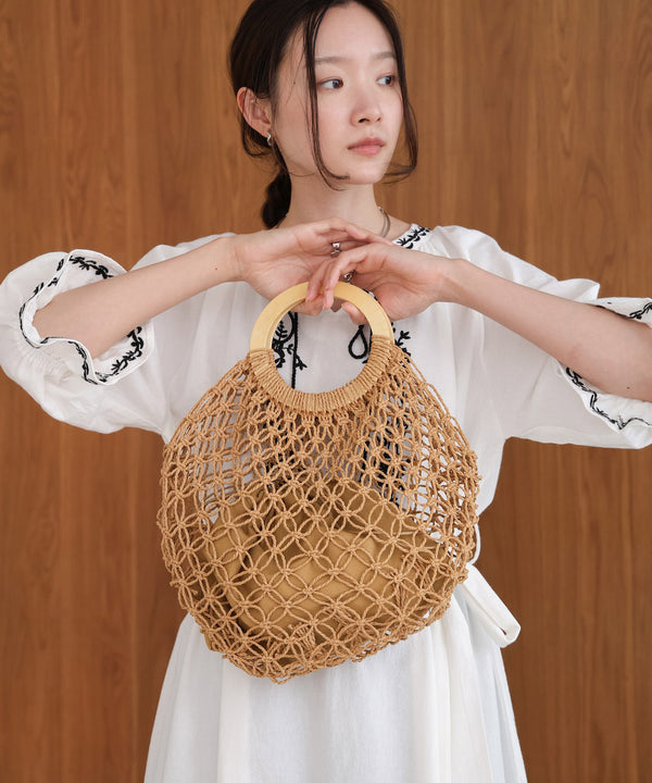 paper bag with pouch