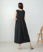side ribbon jumper onepiece
