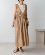 side ribbon jumper onepiece
