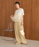 tulle docking T-shirt