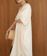 gathered sleeve onepiece