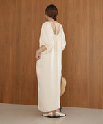 gathered sleeve onepiece