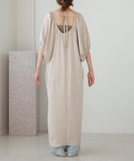 gathered sleeve onepiece