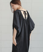 gathered sleeve onepiece