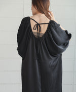 gathered sleeve onepiece