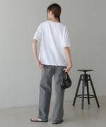 ribbon pearl t-shirt