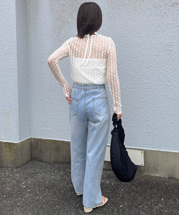 ｈalter neck cami + lace tops