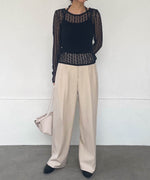 ｈalter neck cami + lace tops