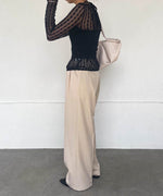 ｈalter neck cami + lace tops