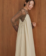 side ribbon cami onepiece