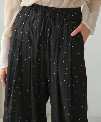 dot relaxed pants