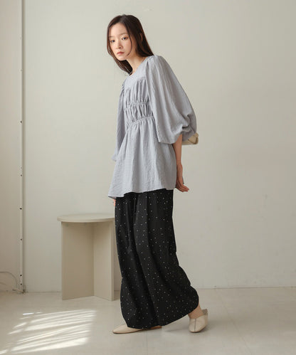 dot relaxed pants