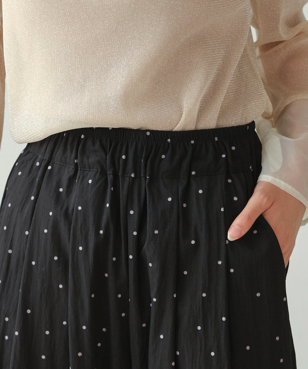 dot relaxed pants