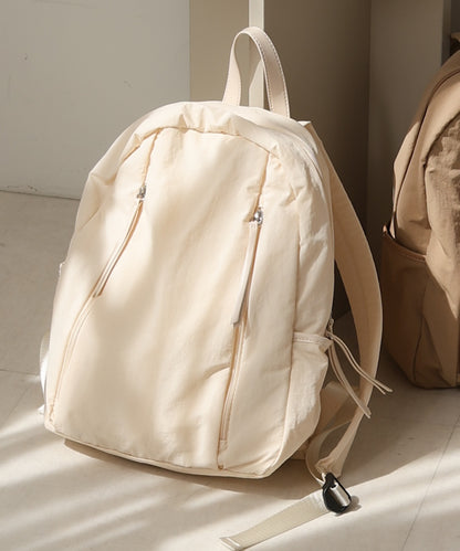 ribbon zip backpack