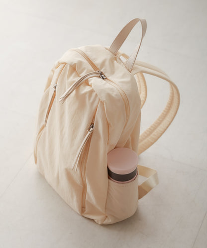 ribbon zip backpack