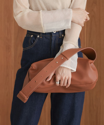 faux leather crossbody bag