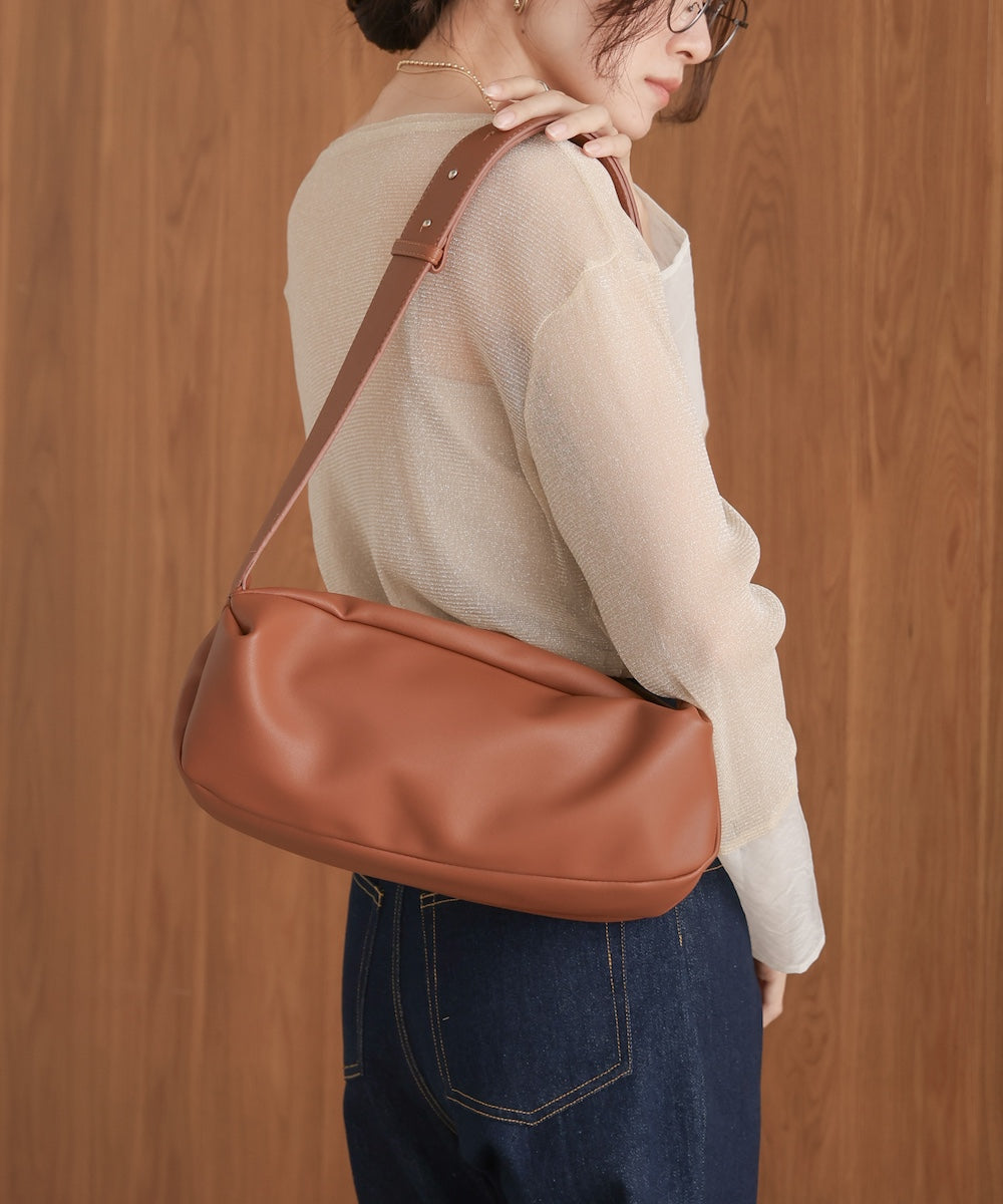 faux leather crossbody bag