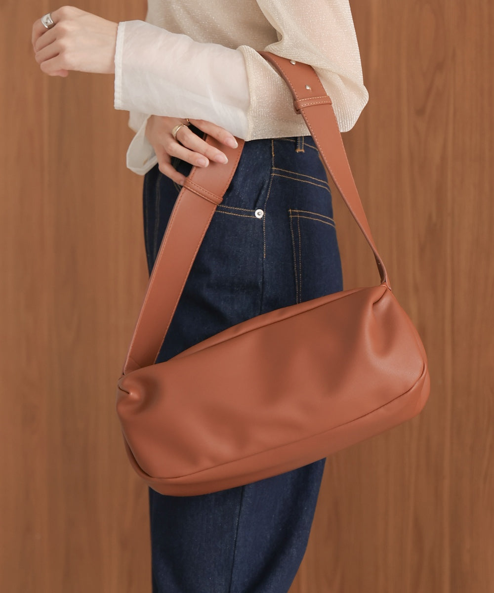 faux leather crossbody bag