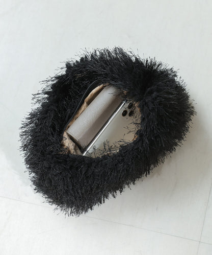 one handle feather bag