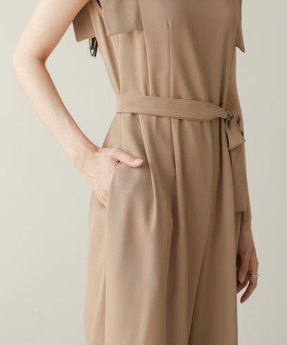 belted jumpsuit