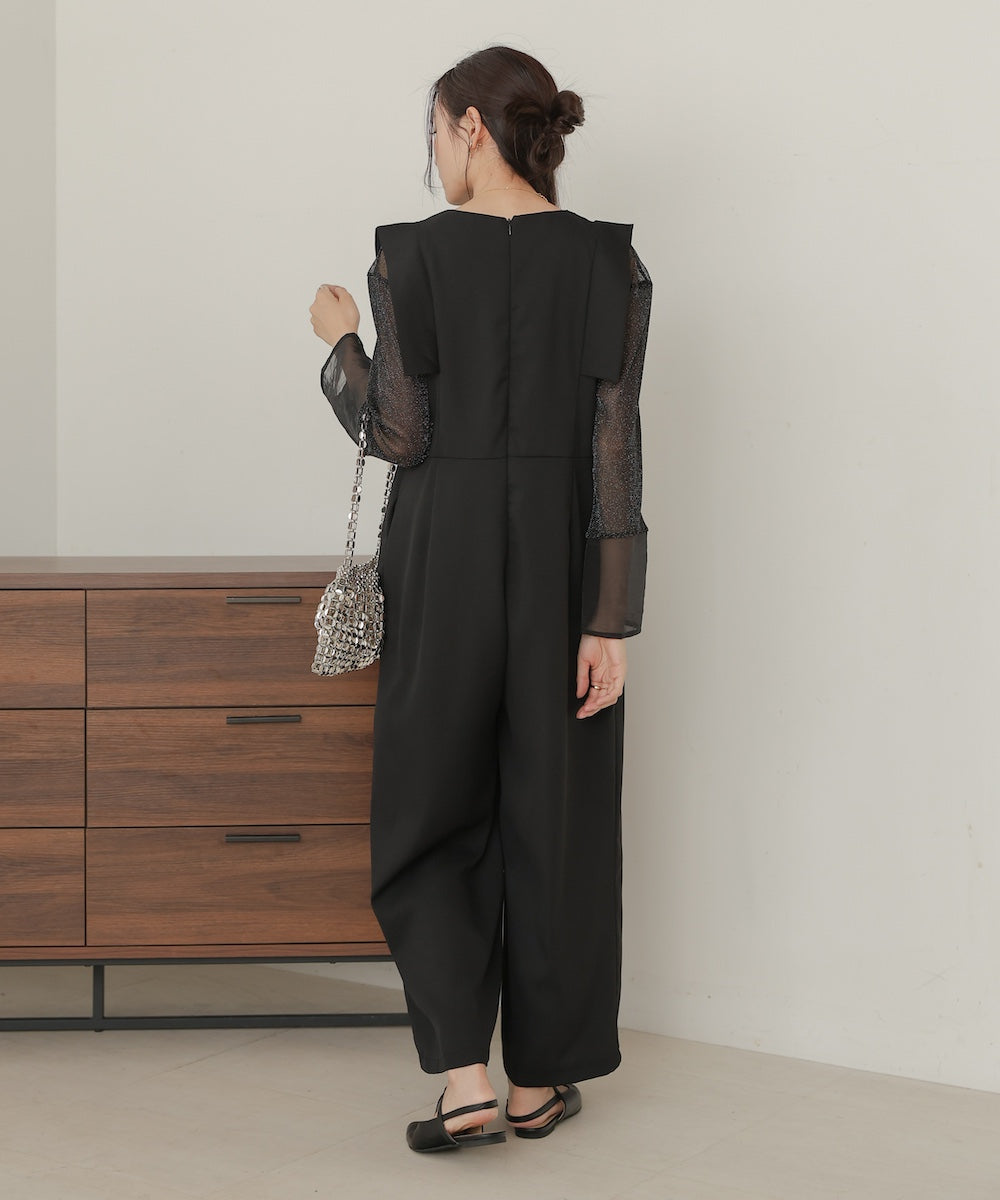 belted jumpsuit