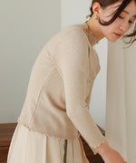 mellow high neck ribbed knit tops
