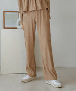 square neck tops + relaxed pants setup