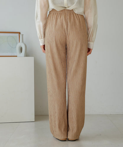 ［TIMESALE］square neck tops + relaxed pants setup