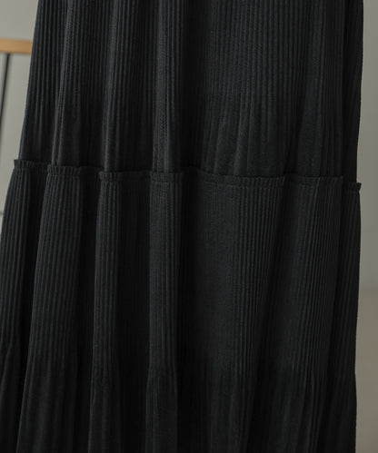 velor pleated skirt