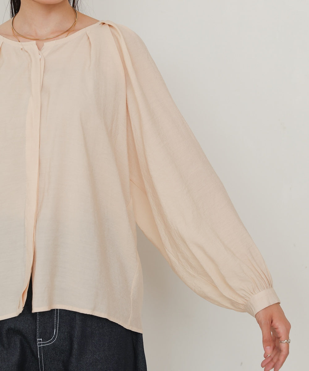 front tuck blouse