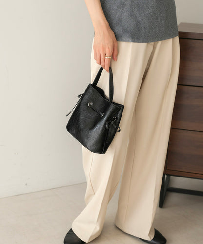 side ribbon 2way bag