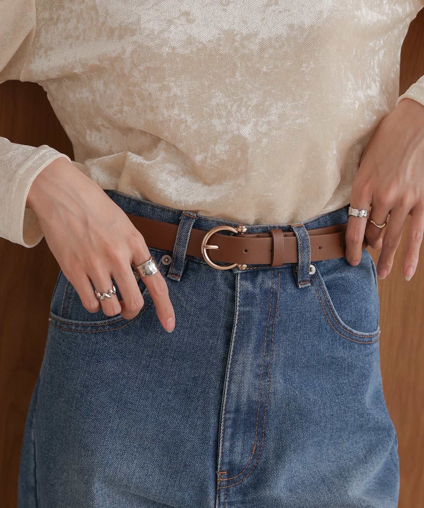 round ring thin belt