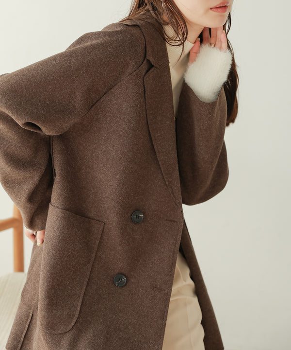 wool-like tailored jacket