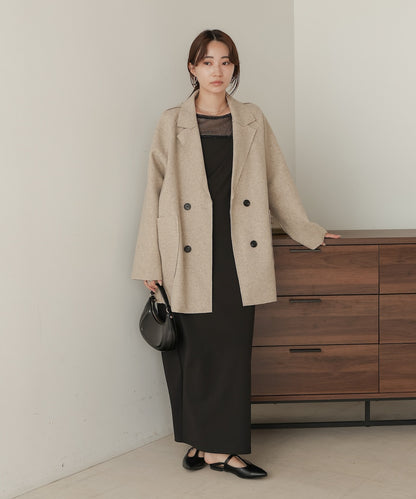 wool-like tailored jacket