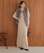 petite high neck knit onepiece