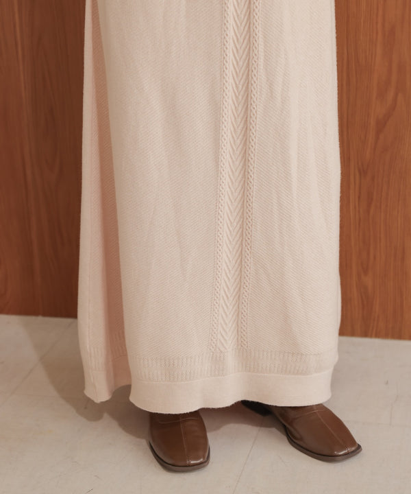 petite high neck knit onepiece