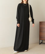 petite high neck knit onepiece