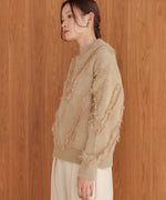 shaggy fringe knit