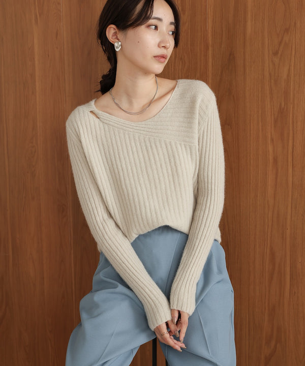 switching knit tops