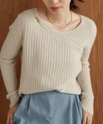 switching knit tops