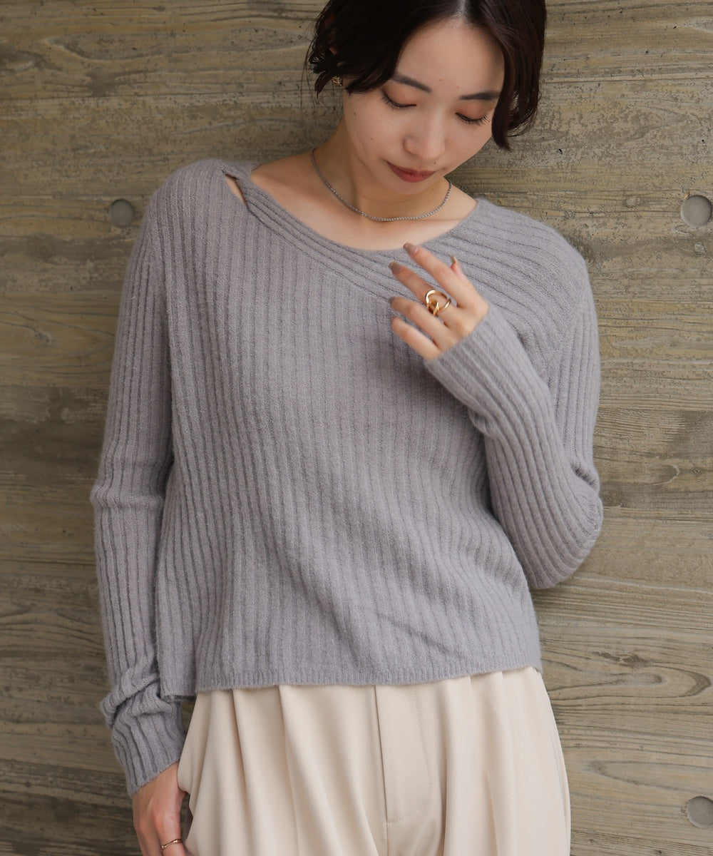 switching knit tops