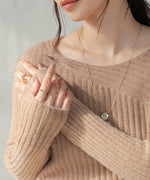 switching knit tops