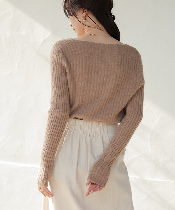 switching knit tops