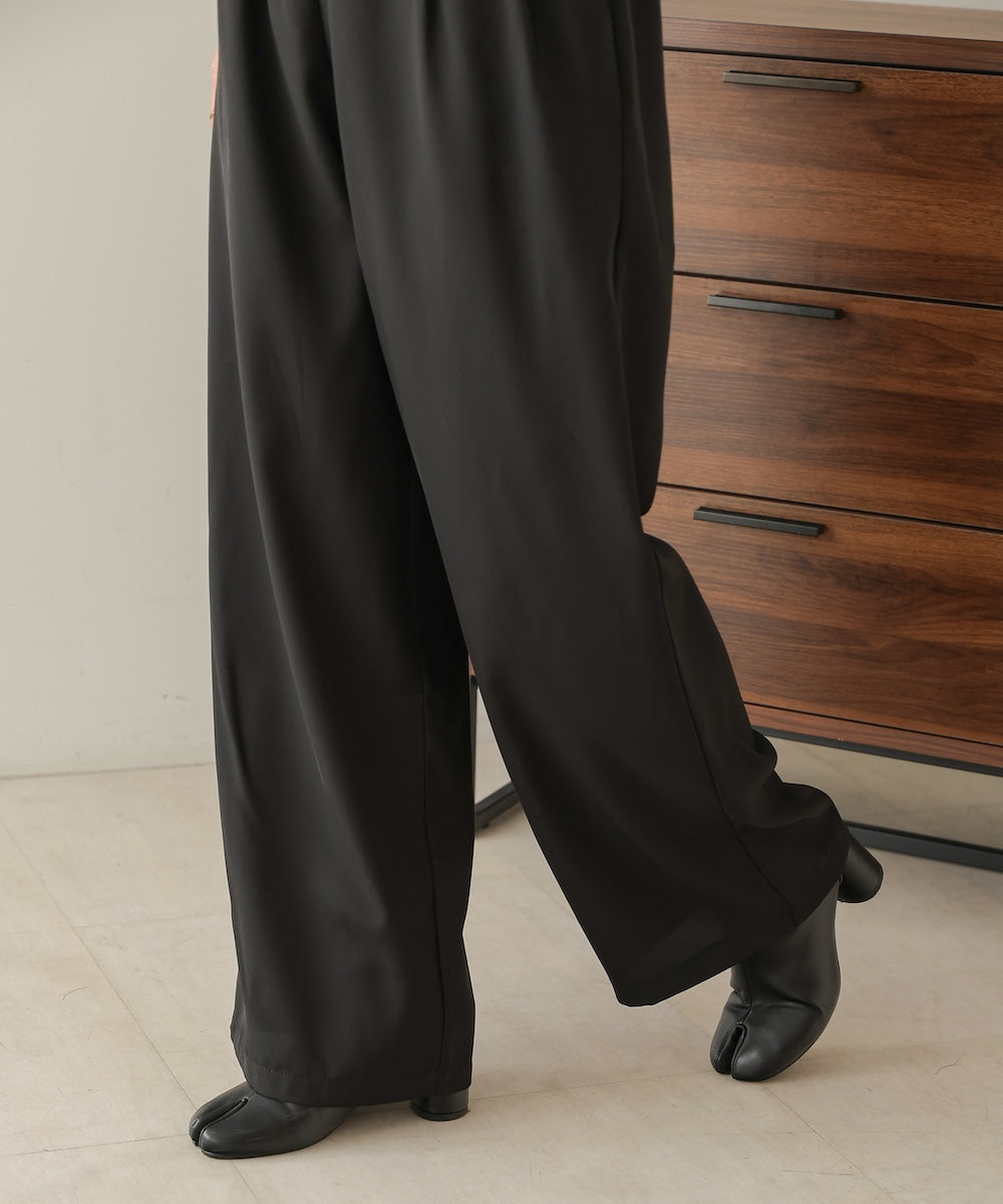 wide suspender pants