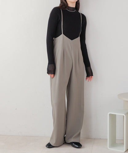 wide suspender pants