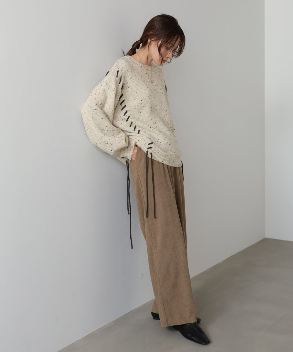 コーデュロイイージーパンツ