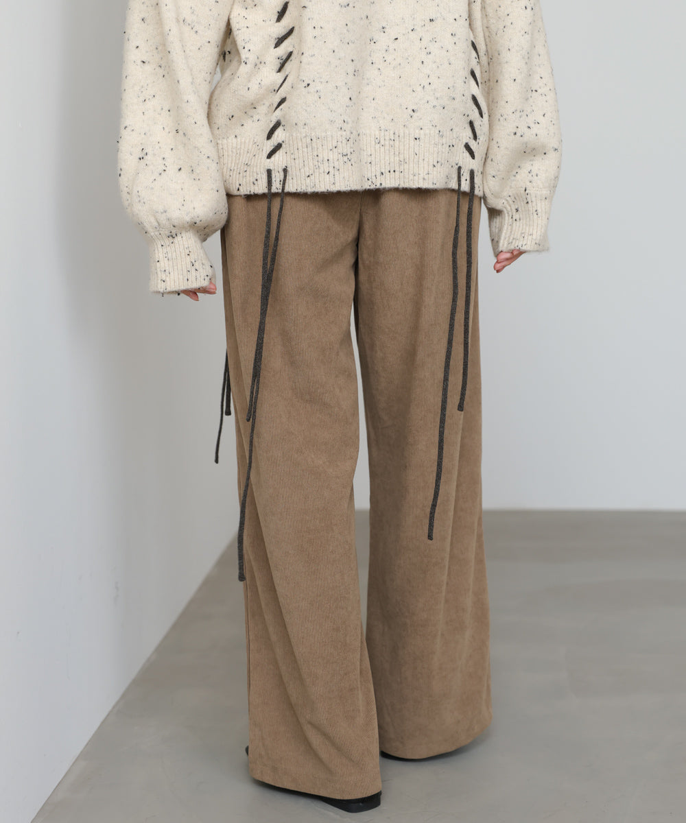 コーデュロイイージーパンツ